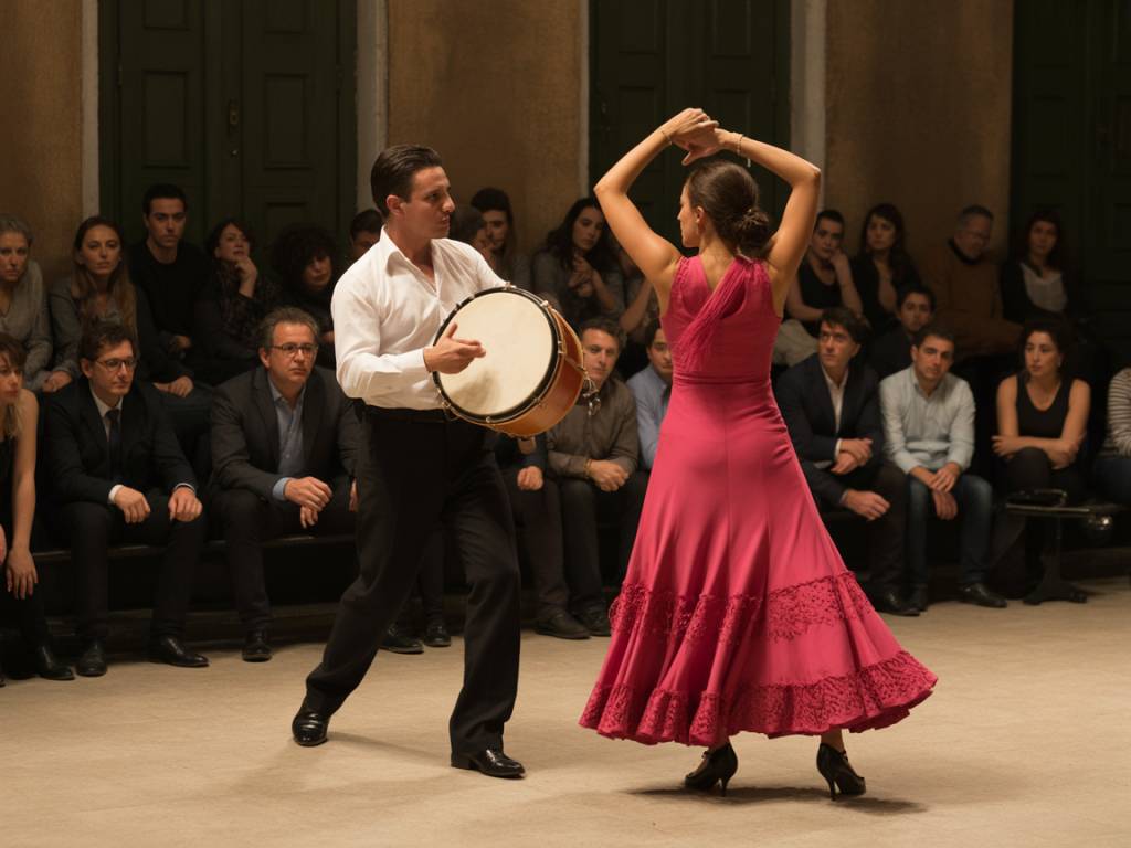 La percusión corporal en el baile flamenco